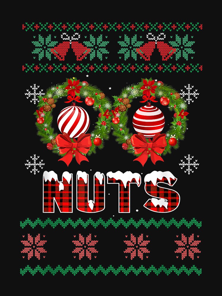 Chest Nuts Christmas Ugly Matching Couple Chestnuts by laurenm233