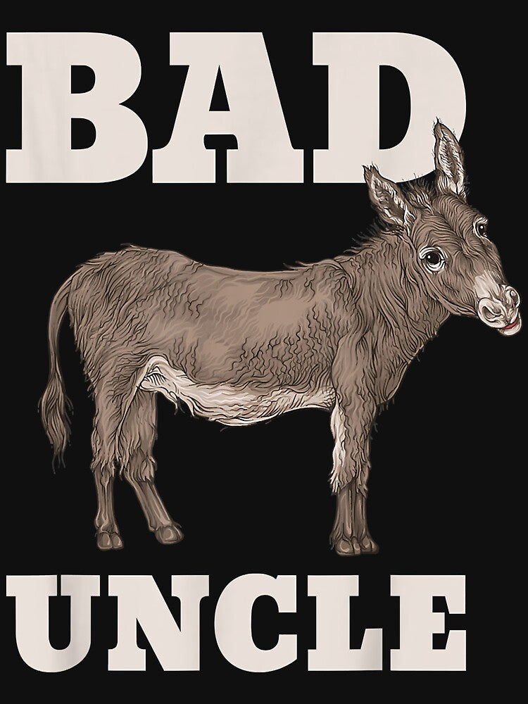 Mens BADASS Uncle Funny Pun Cool by SeppeGoffin