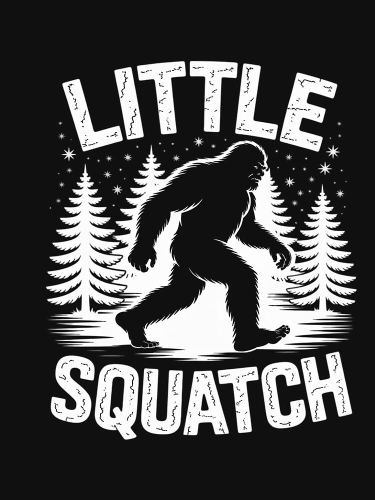 Squatchy Matching Family Bigfoot Little Squatch by GalaFunny