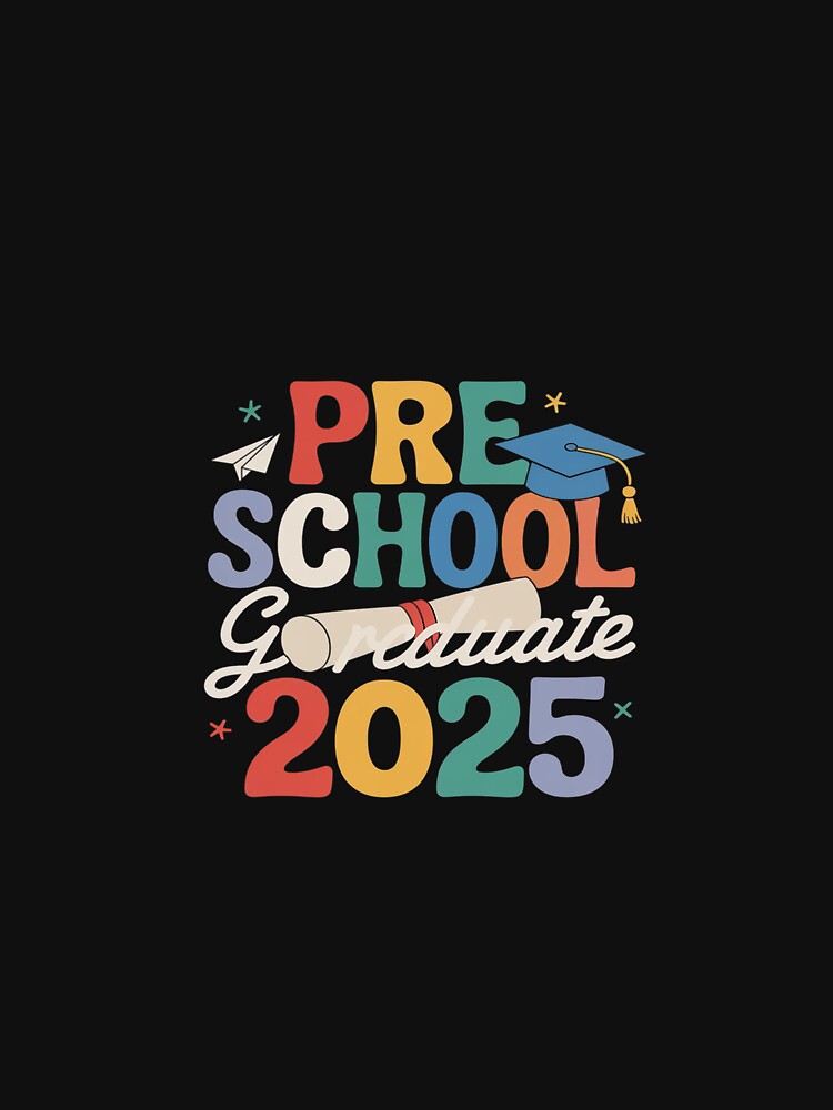 Preschool Graduation 2025 Pre-k Graduate Kids Boys Girls 1 by PowAcademy