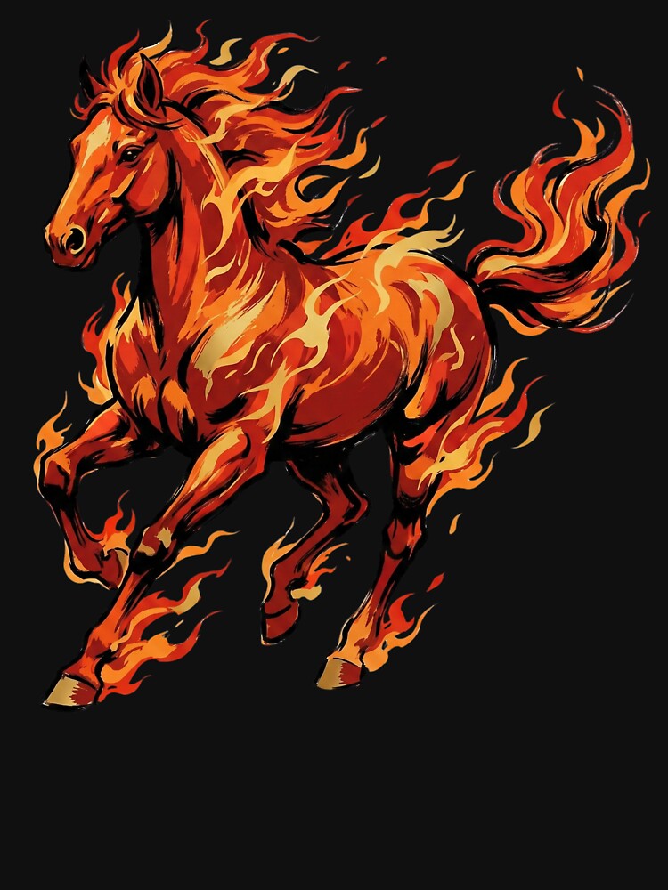 Galloping Fire Horse Chinese New Year 2026 by GeekGuysShop