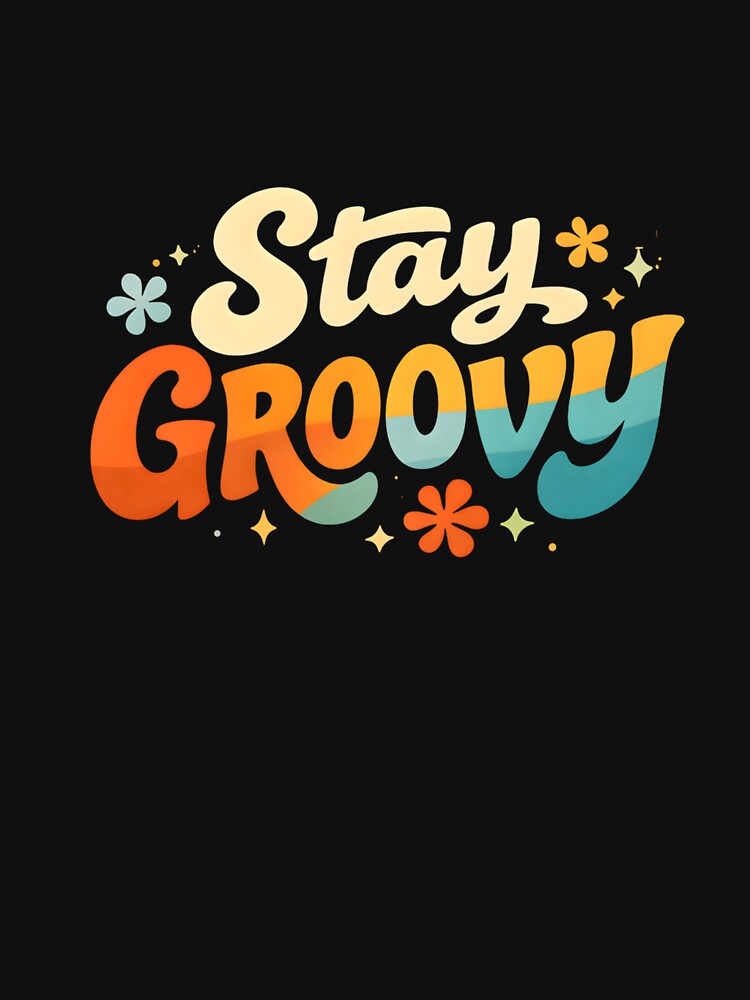 Stay Groovy – Retro 70s Typography Design by SoulenCify