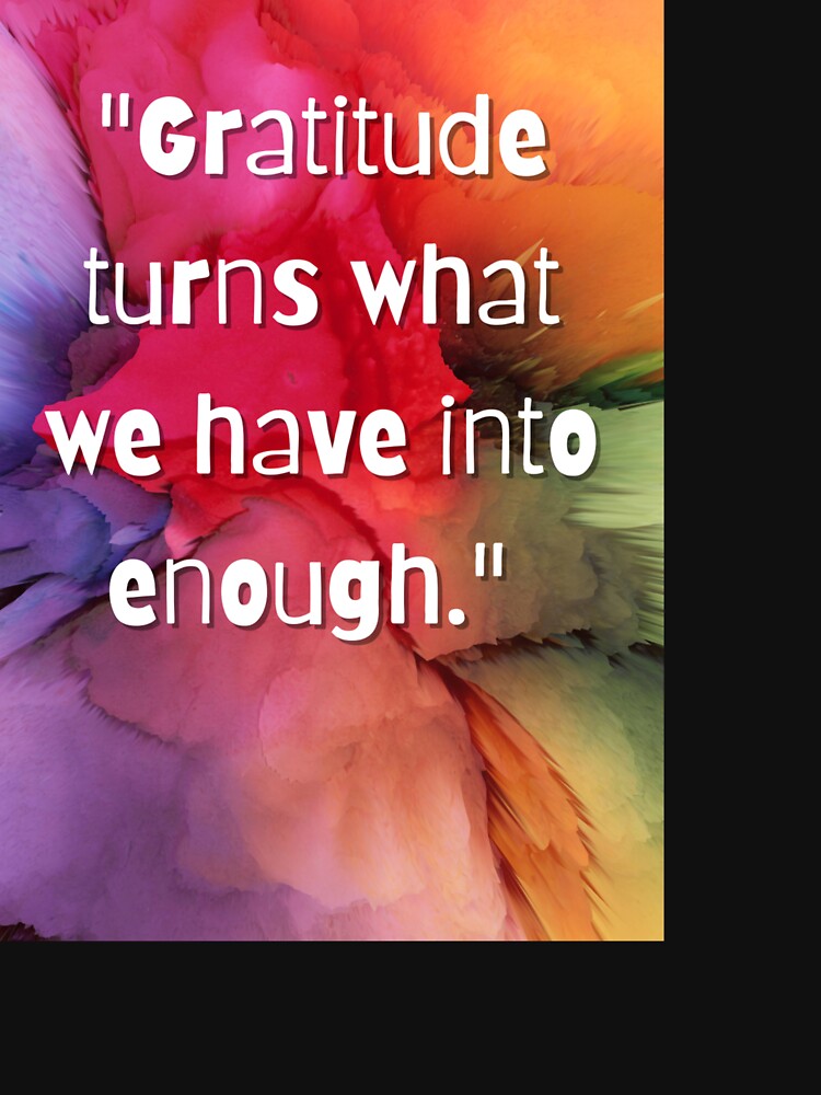 "Gratitude." by CUTESTUFFnow