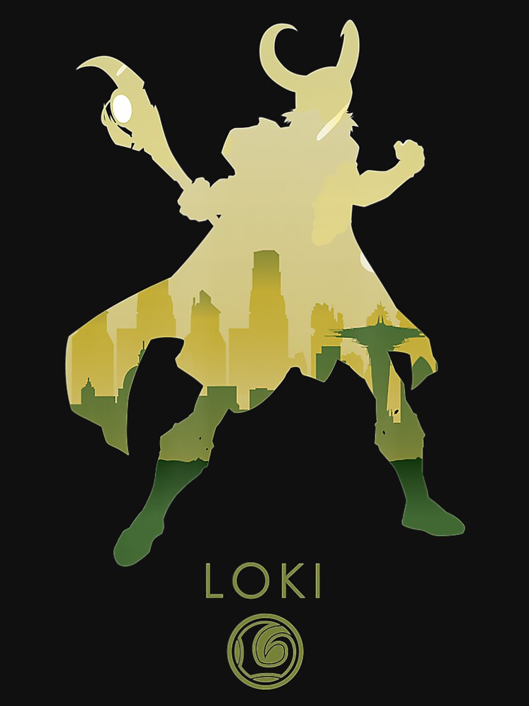 Loki God of Mischief Silhouette by JoseDuarte