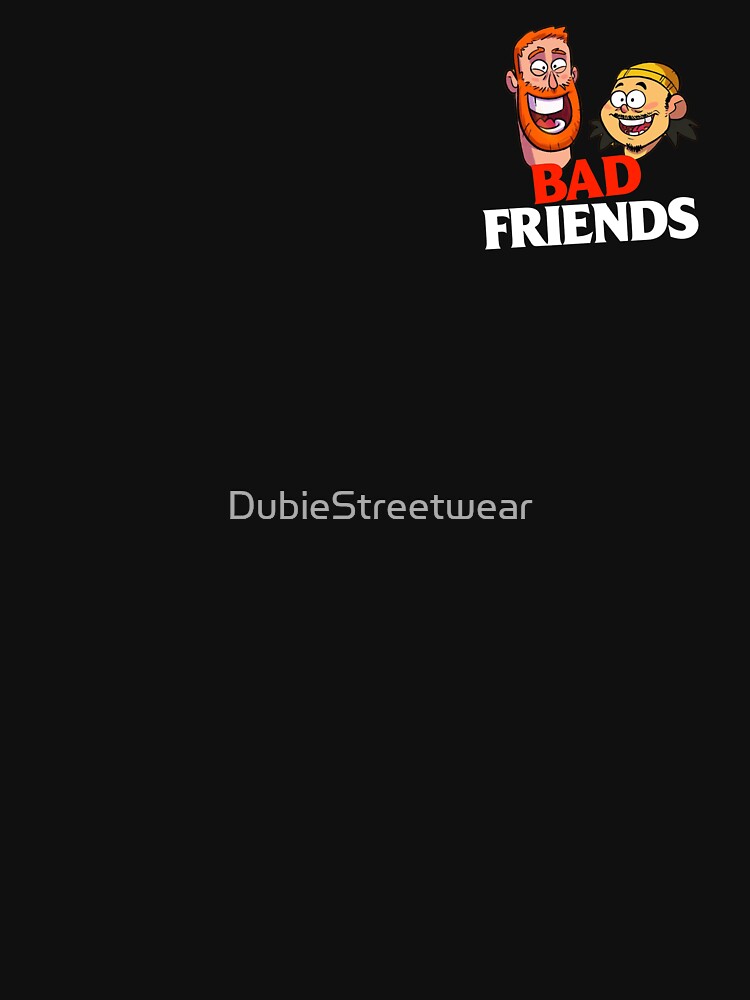 Bad Friends Podcast Pocket Logo by DubieStreetwear