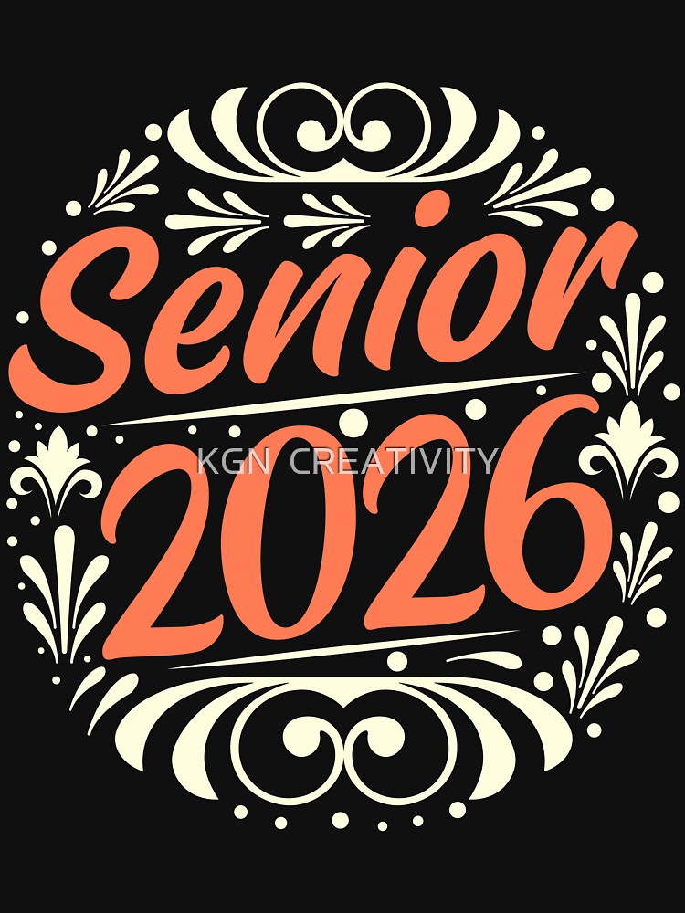 Class of 2026 Graduate 2026 Graduation Senior Sticker by KGN  CREATIVITY