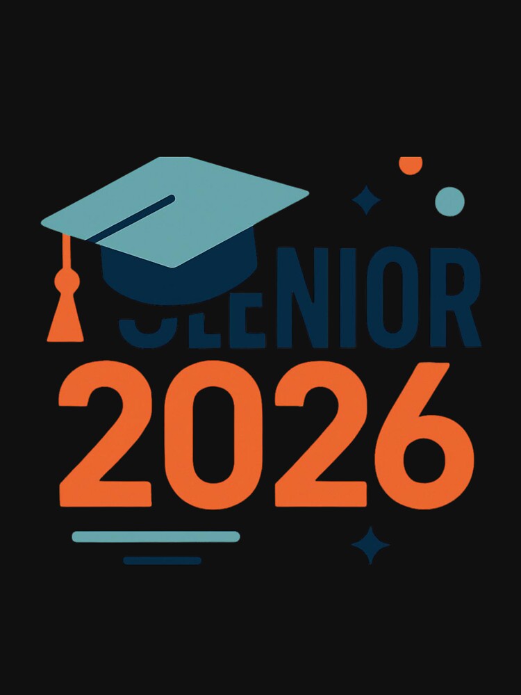 Senior 2026 Graduation Minimalist Design by ArtistMadrid