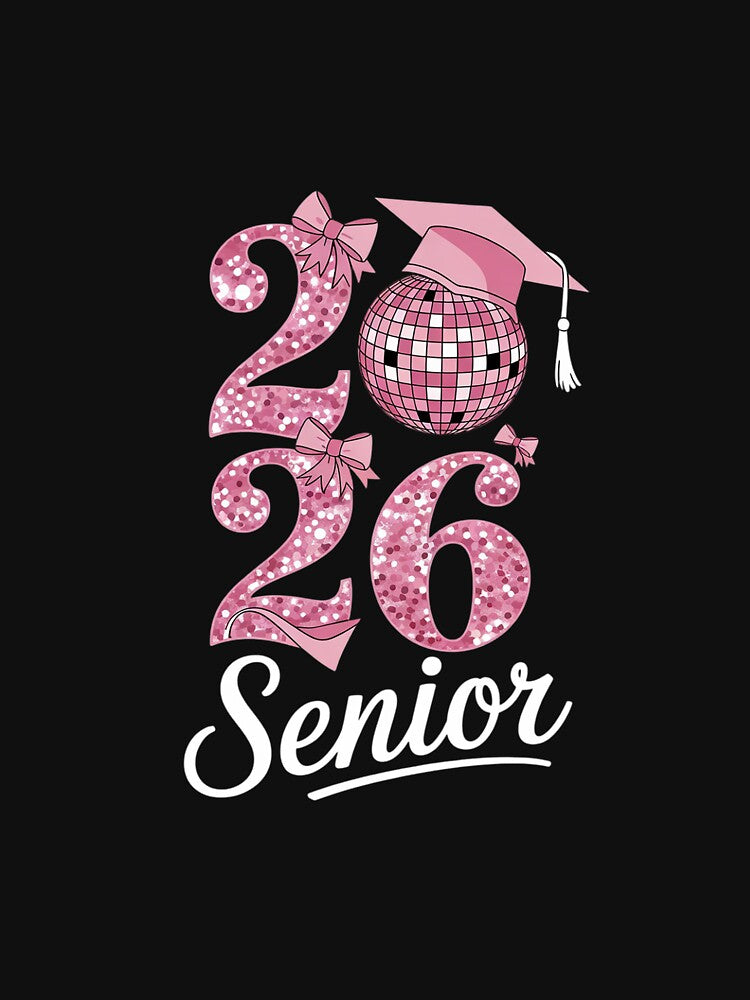 Senior 2026 Coquette Bow Graduation Class Of 2026 by MicanCuteStore