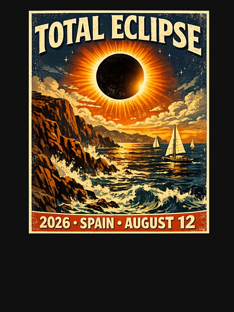 Spain Total Solar Eclipse 2026 | August 12 Coastal Eclipse Adventure by HiPatti