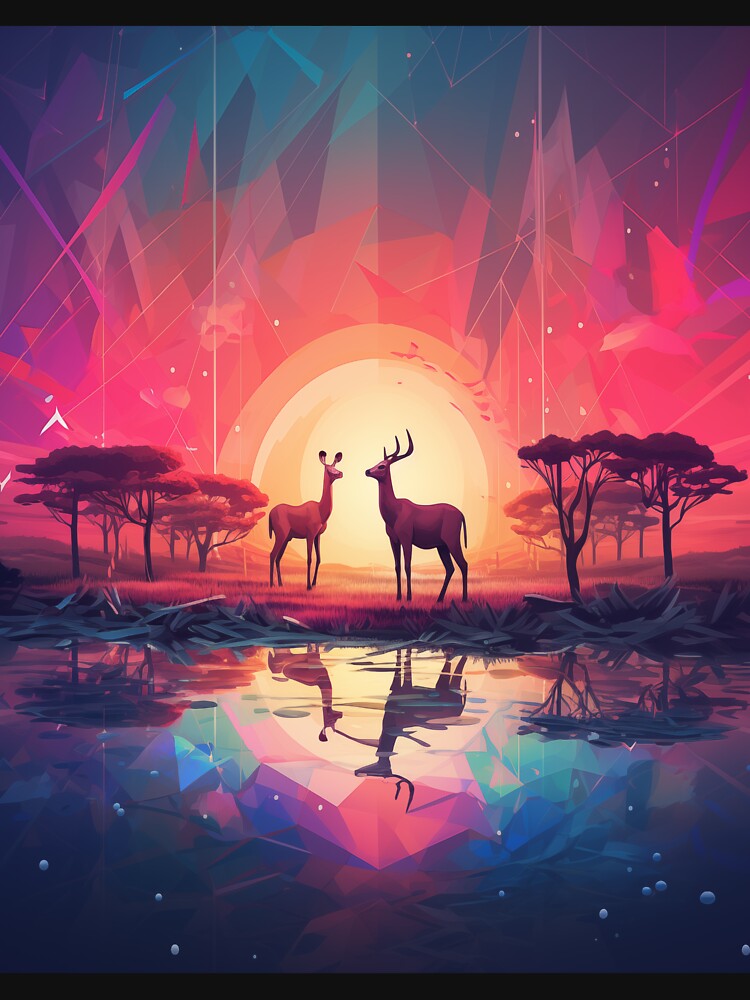 Safari Sunset by zalisaurus