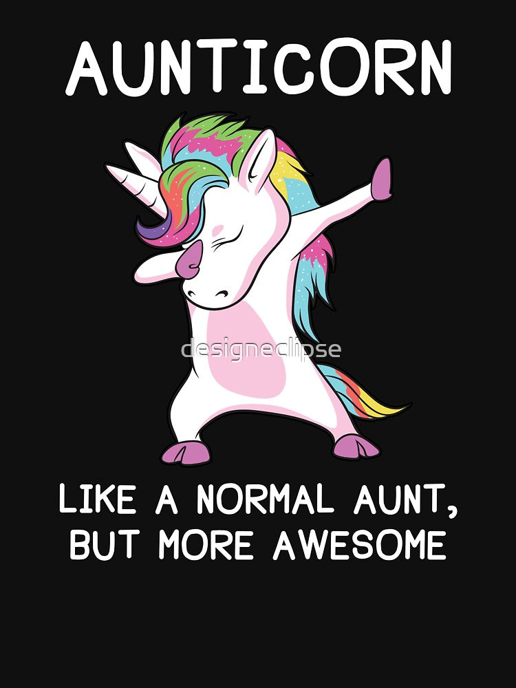 Aunticorn Unicorn Aunt by designeclipse