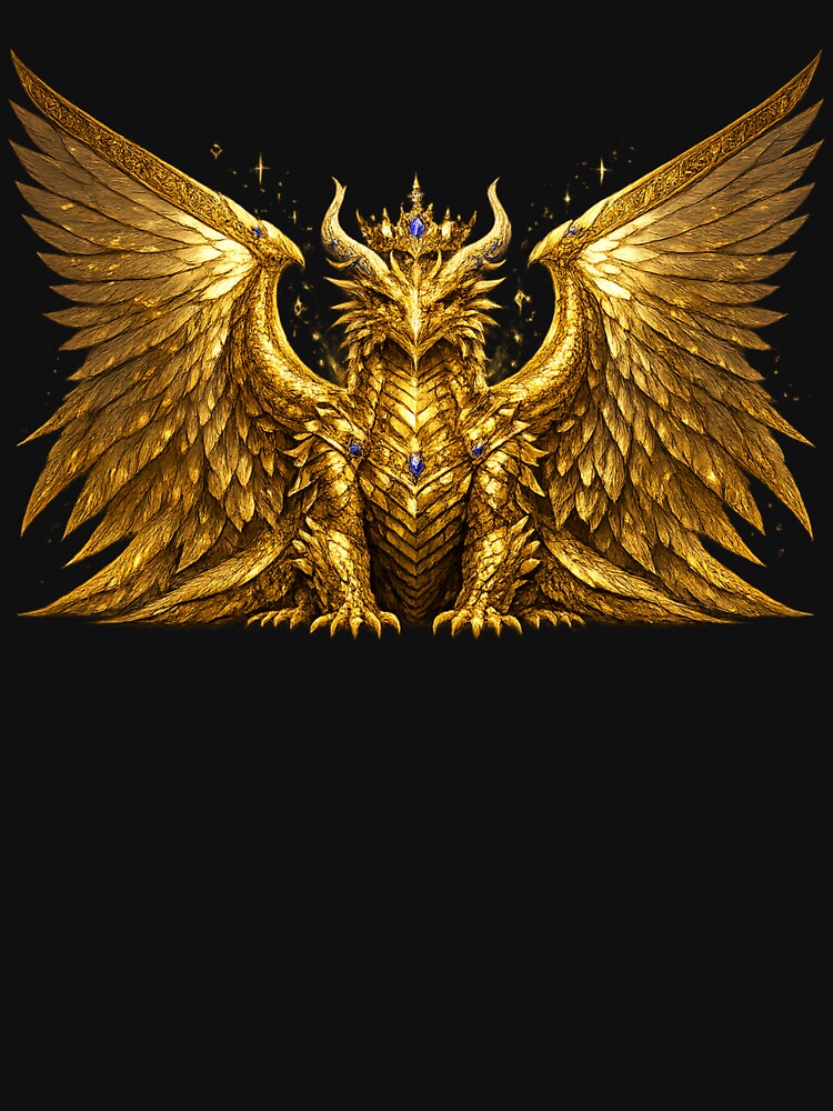 Imperial Gold Dragon by ESSClothing