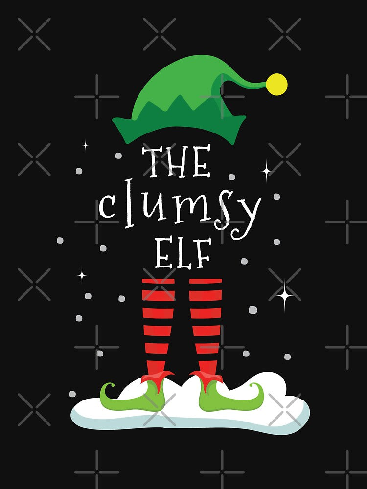 i'm the clumsy ELF family matching christmas by abdellaoui