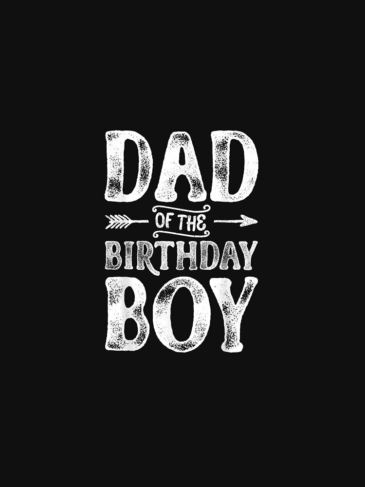 Dad of the Birthday Boy Funny Father Papa Dads Men by SemajshiMaah