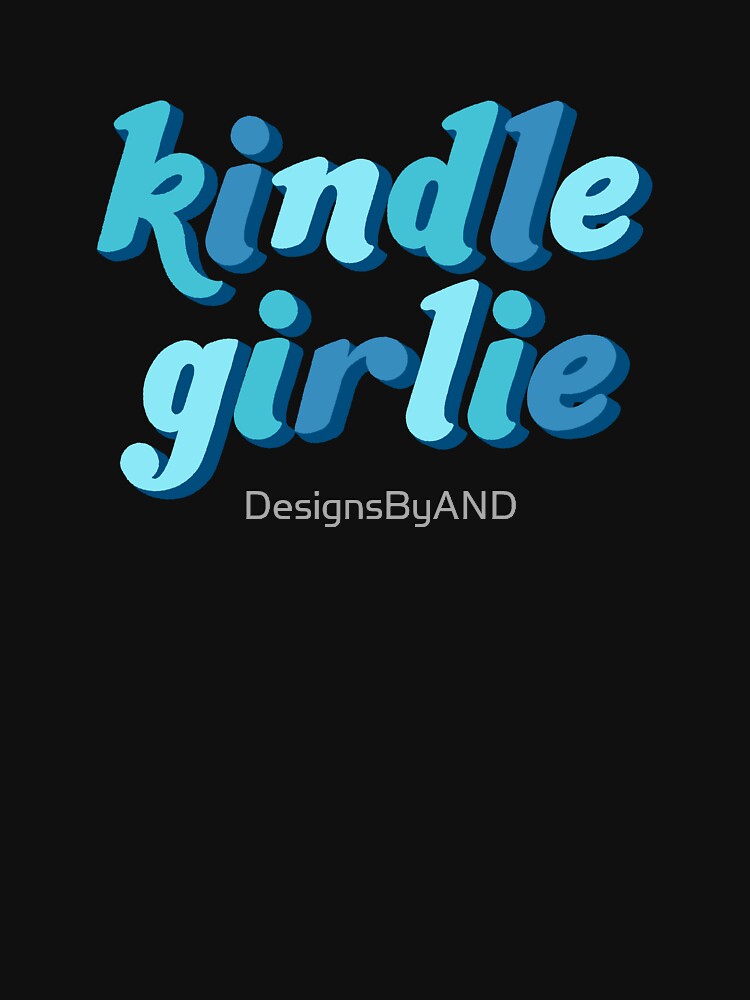 kindle girlie blue by DesignsByAND