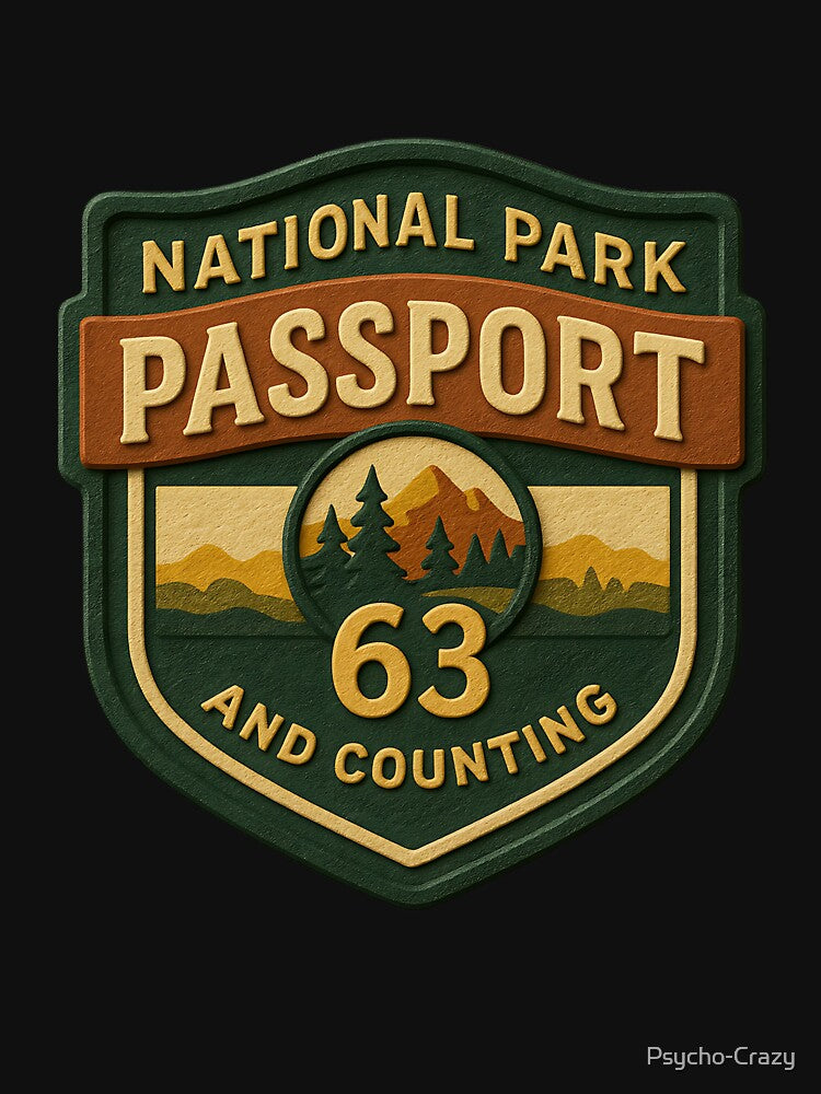 National Park Passport: 63 and Counting – Collector’s Edition 3D by Psycho-Crazy