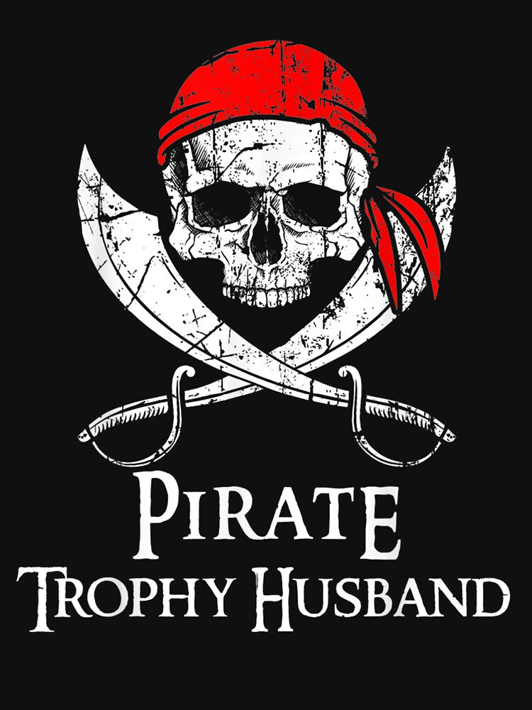 Pirate Trophy Hus Skull And Crossbones Flag by vivanbess