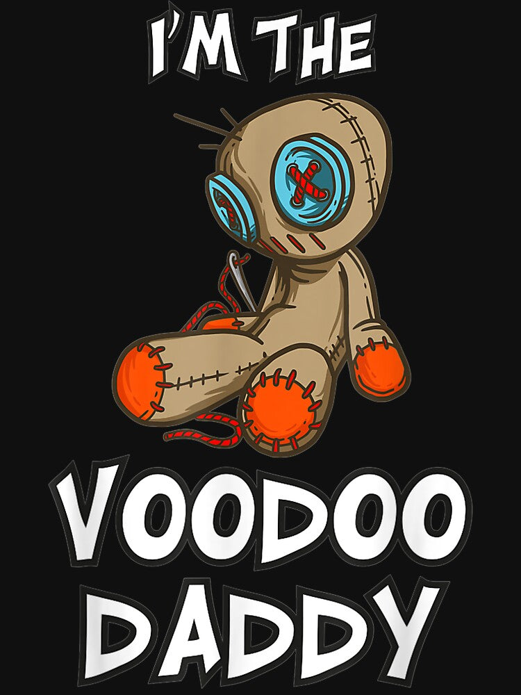 Mens Voodoo Daddy Halloween Matching Family Halloween by JWArtStudio