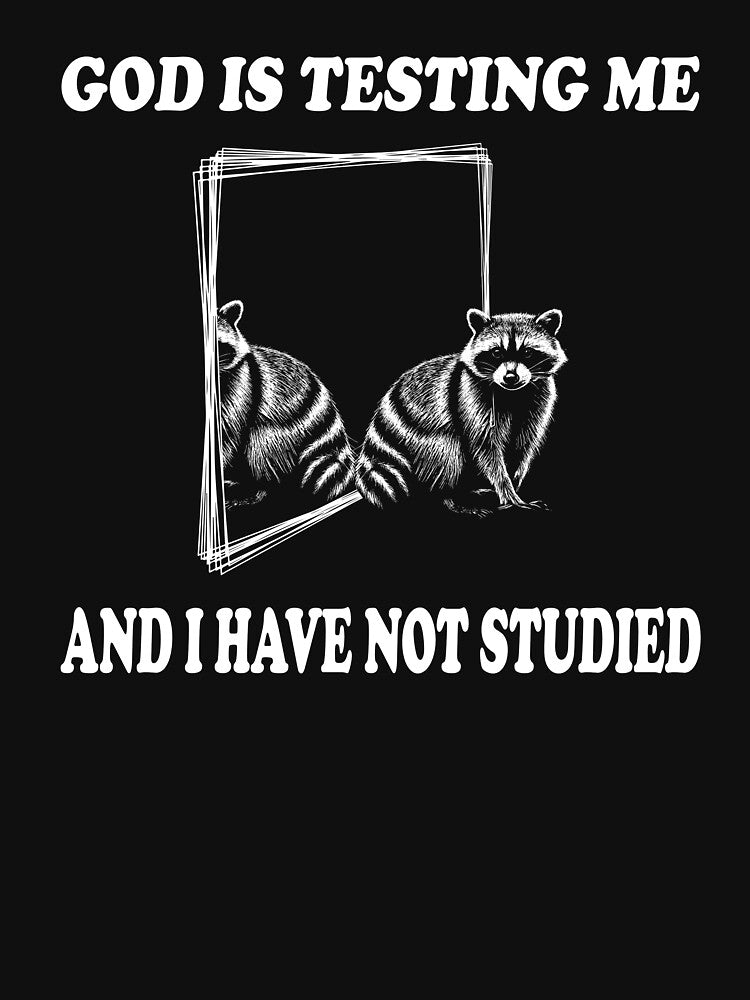 God Is Testing Me And I Have Not Studied by snailienz