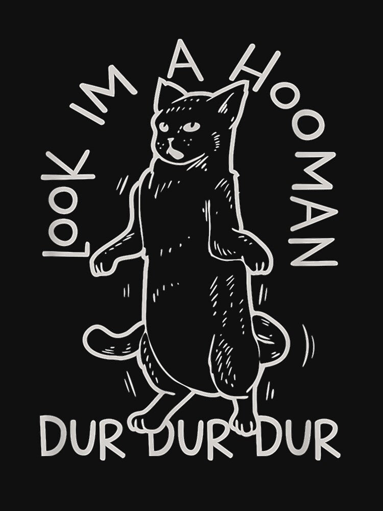 LOIM A HOOMAN FUNNY CAT by TrumpshiAnei