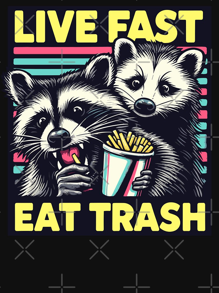 live fast eat trash by hunnydoll