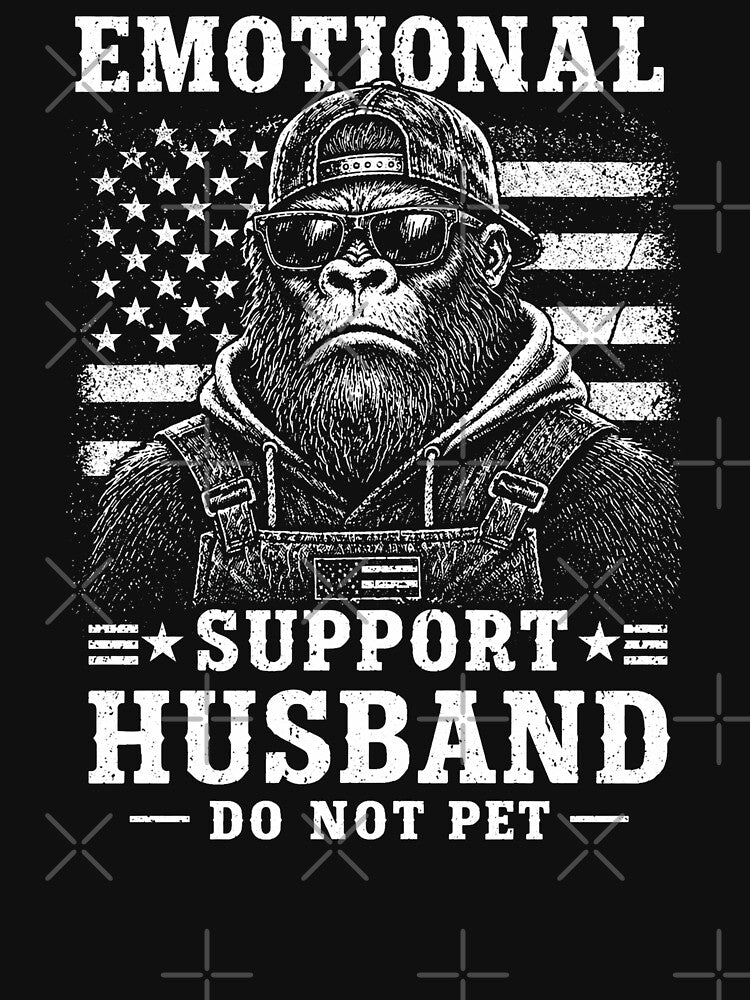 Emotional Support Husband Do Not Pet by will freed18