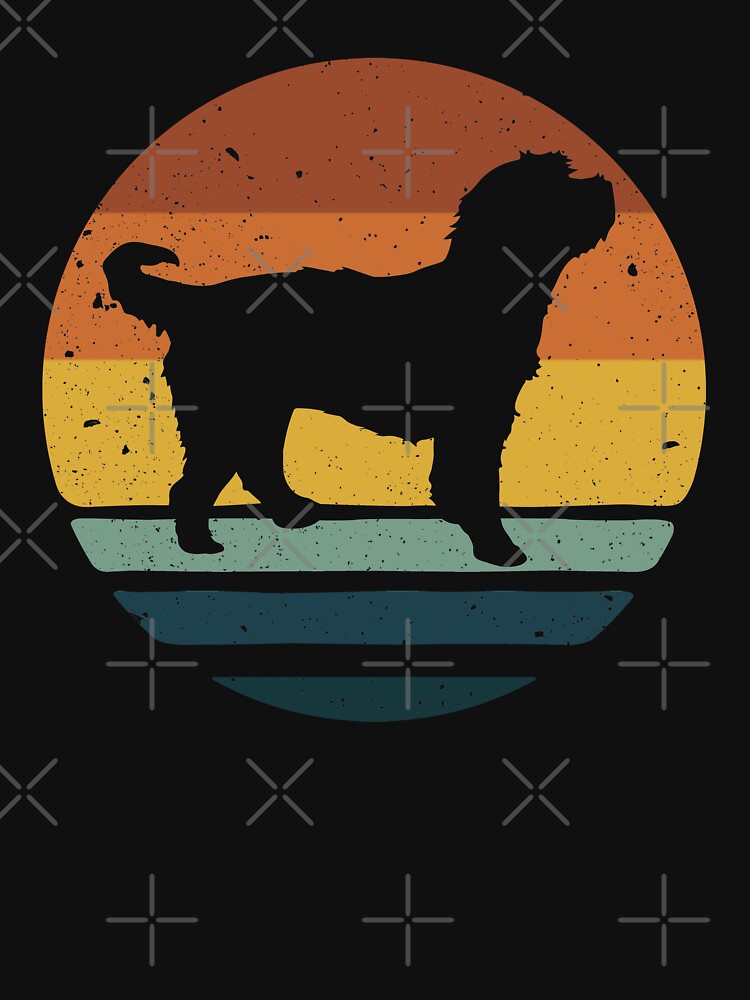 Bernedoodle Retro Vintage by rafaeltto