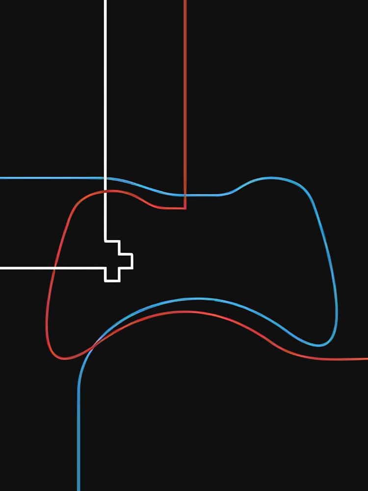 Gamer Heartbeat: Retro Pulse Art by Evo Desings