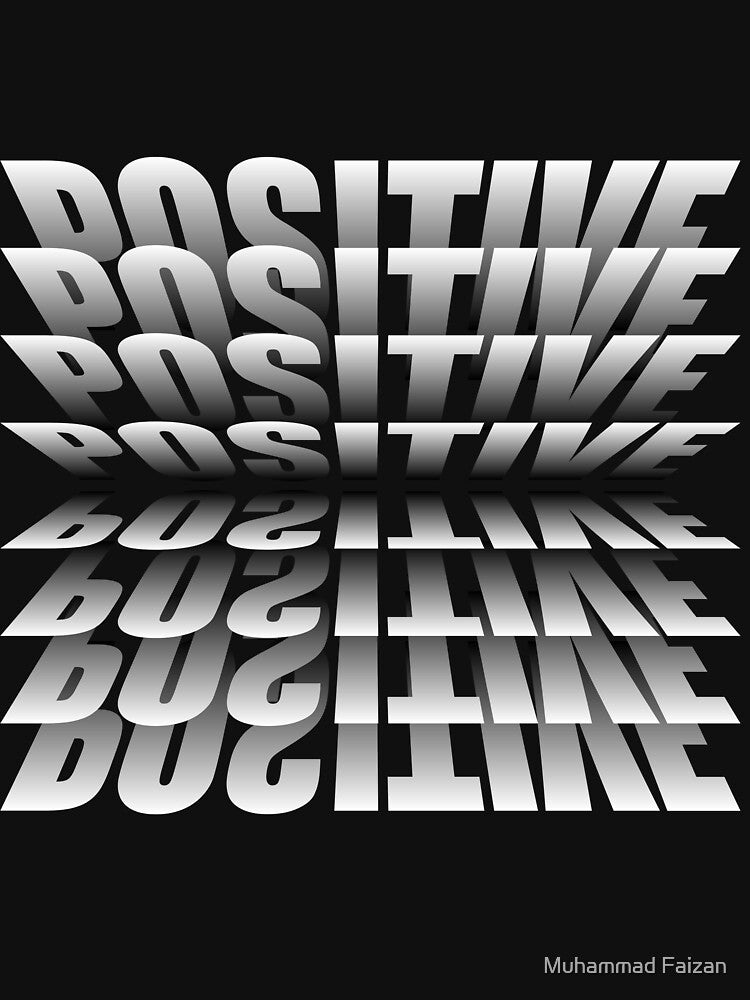 Positive Typography by Muhammad Faizan