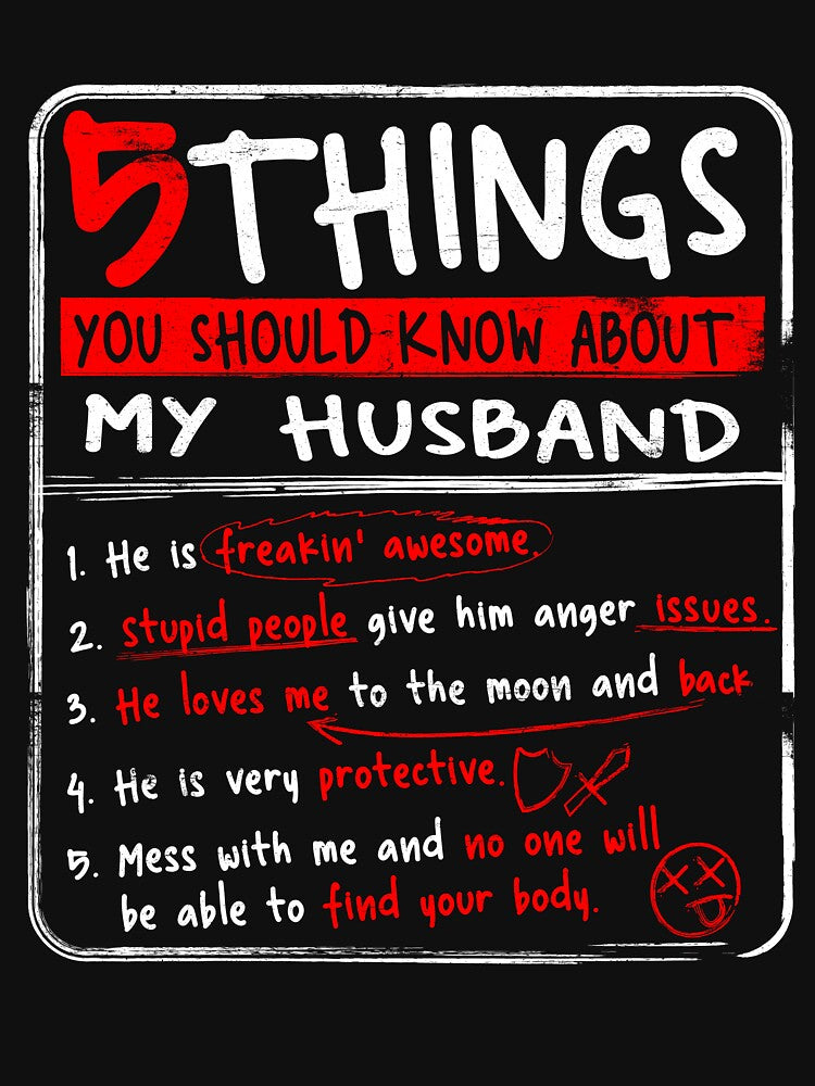 5 Things You Should Know About My Husband Wife Gift Gear by DynamicDesign