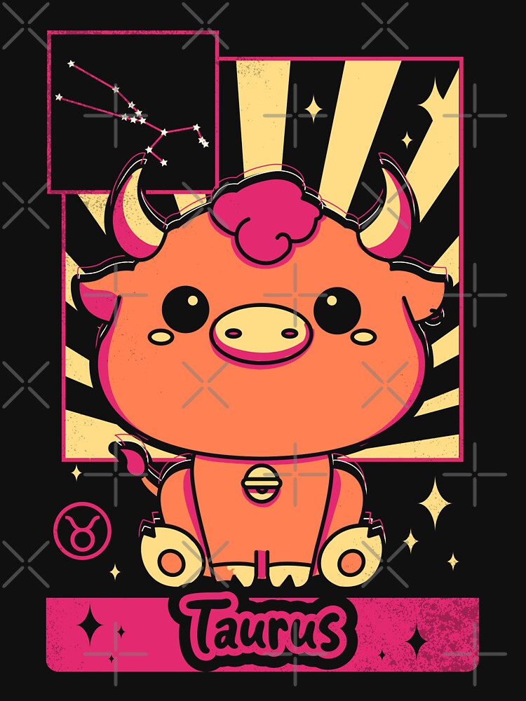 Kawaii Zodiac Series - Taurus by DonnieArts