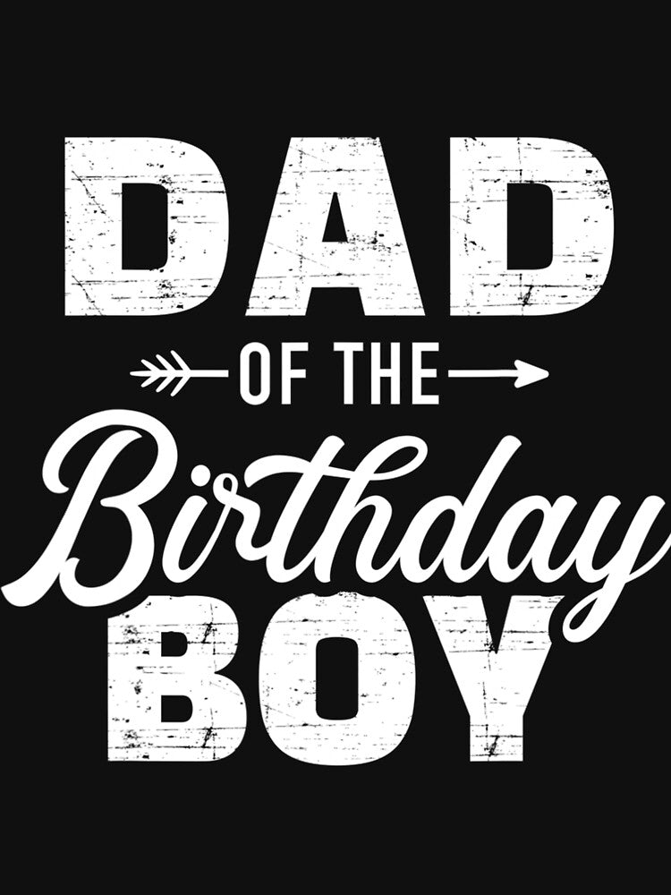 Dad of the birthday boy matching family party by DavinMaur