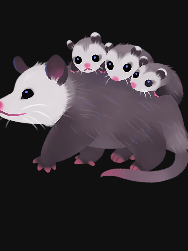 Happy Possum -  Dark by Kaleighcormack