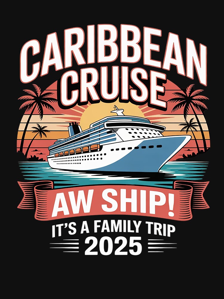 Caribbean Cruise Squad Family Group Matching 2025 Vacation by BiellaSar