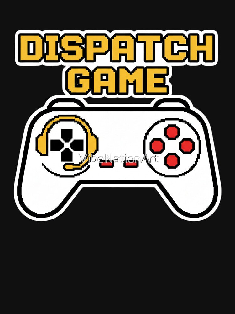 Dispatch Game Pixel Art Controller by VibeNationArt