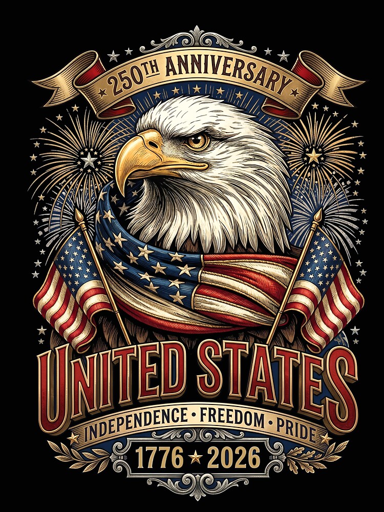 July 4th 250th Anniversary U.S.A. - Celebration of America by DBM Photo Art 1
