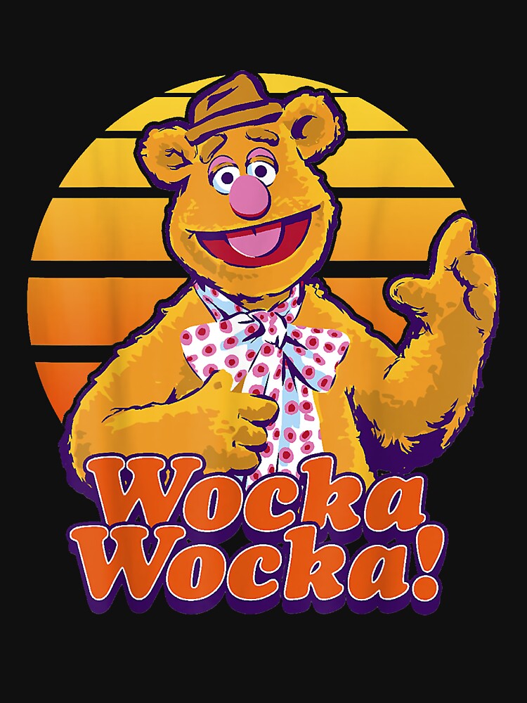 The Muppets Fozzie Bear Wocka Wocka Portrait by StephaniMurray