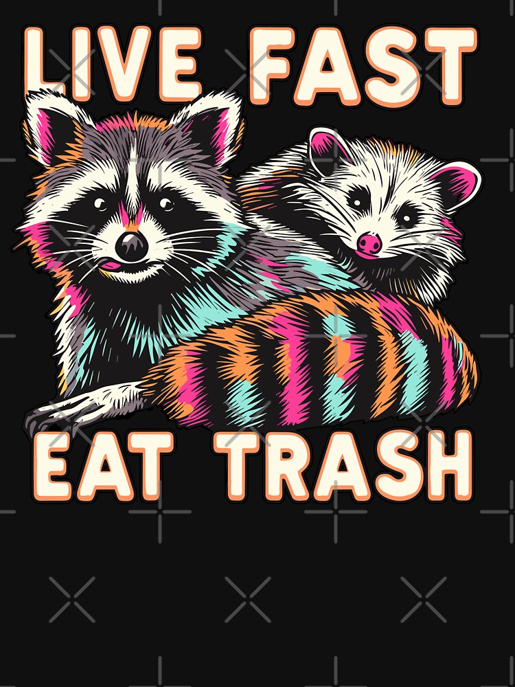 live fast eat trash v2 by hunnydoll