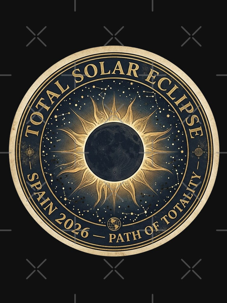 Total Solar Eclipse 2026 Spain Path of Totality by CalmCapy Co