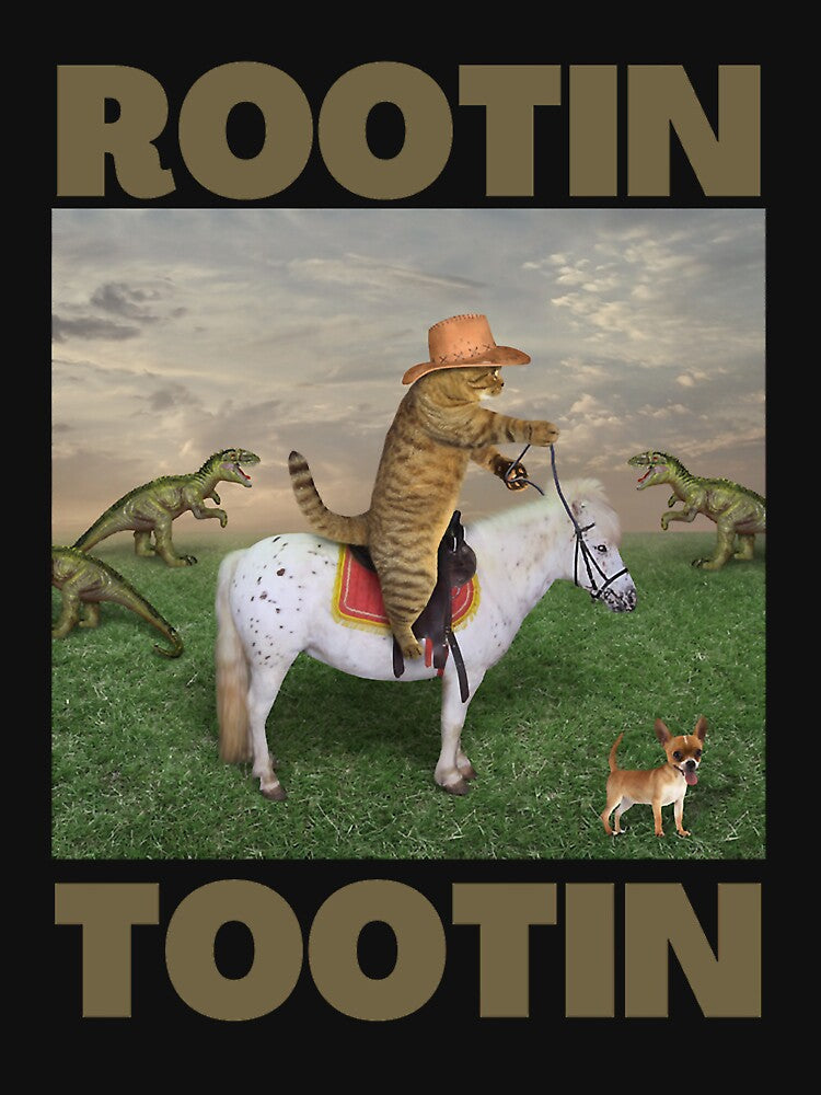 Rootin Tootin Cowboy Cat by robb-roseleess