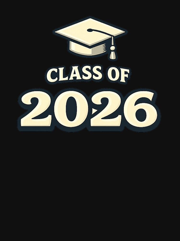 Class of 2026 Graduation Cap by PunchDrop