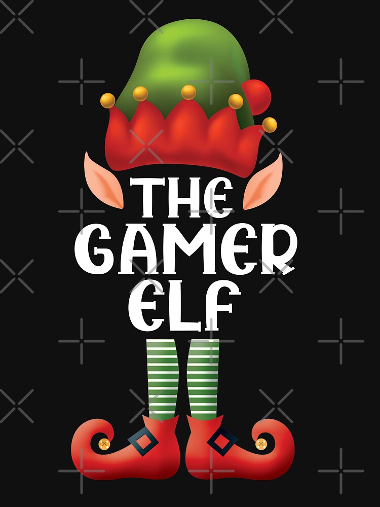 Christmas family elf matching the gamer elf by seifouBVB