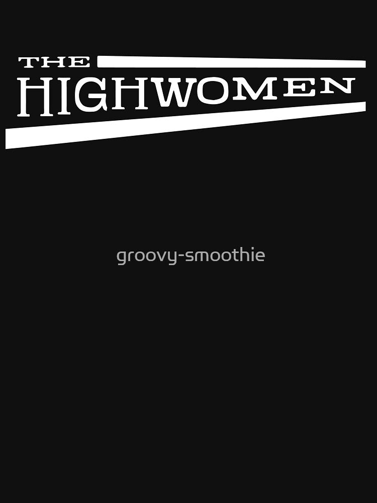 The Highwomen Logo White by groovy-smoothie