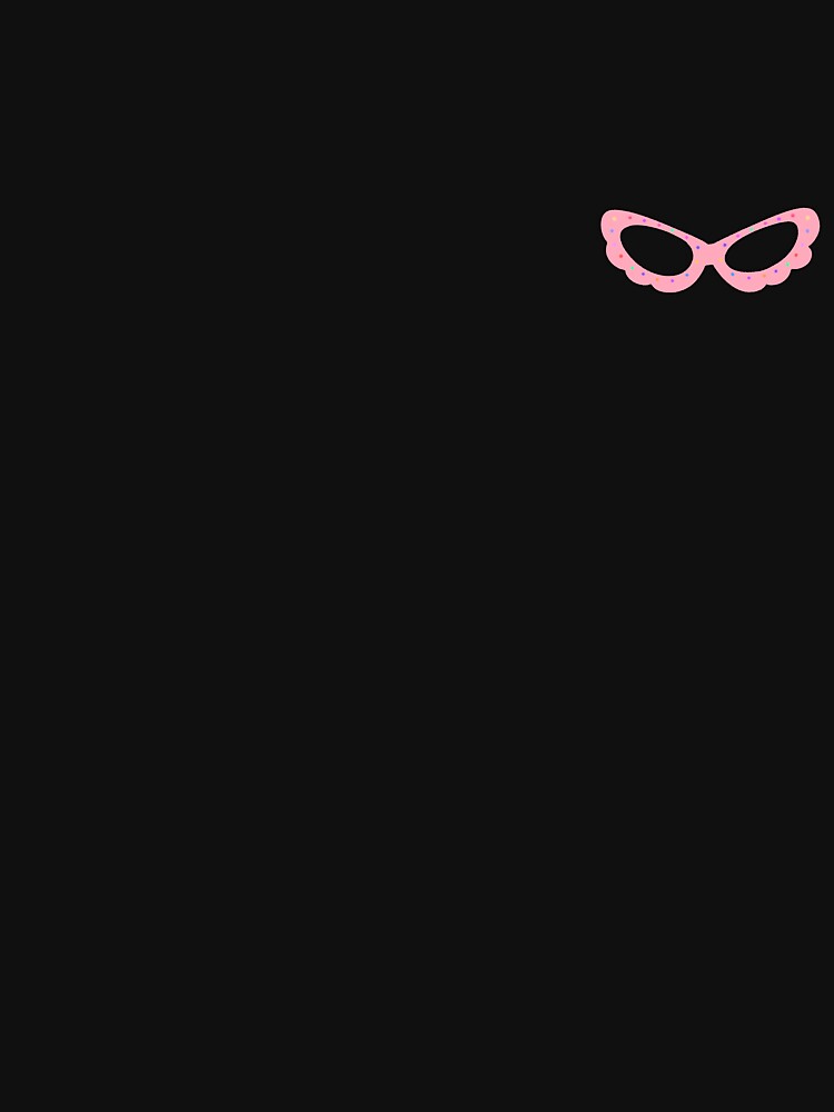 Cute Pink Party Glasses Clipart Illustration by ubborn