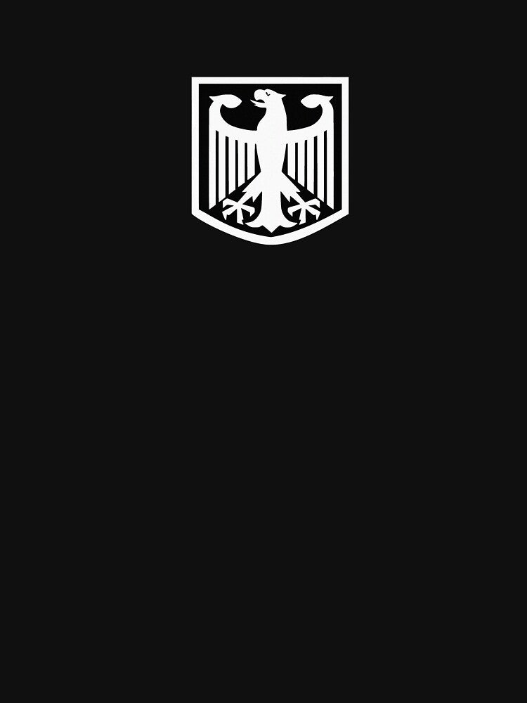 German Eagle (in negative for black tees) by ElijahBarns