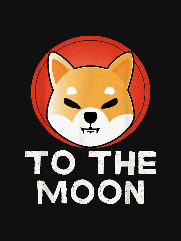 Shiba Inu To the Moon token, Shib Coin Crypto Hodle by WeissLiberty