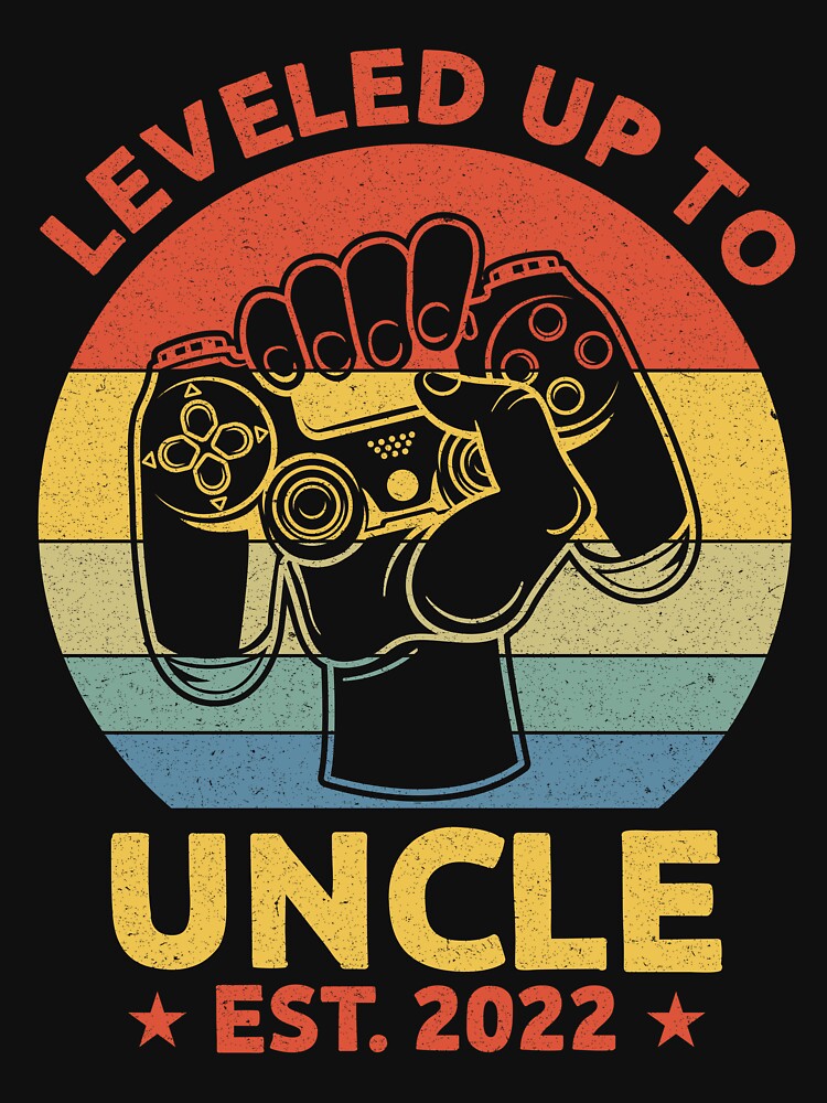 Leveled Up To Uncle EST 2022: Uncle Gift - New Uncle of Nephew or Niece by Adexyl