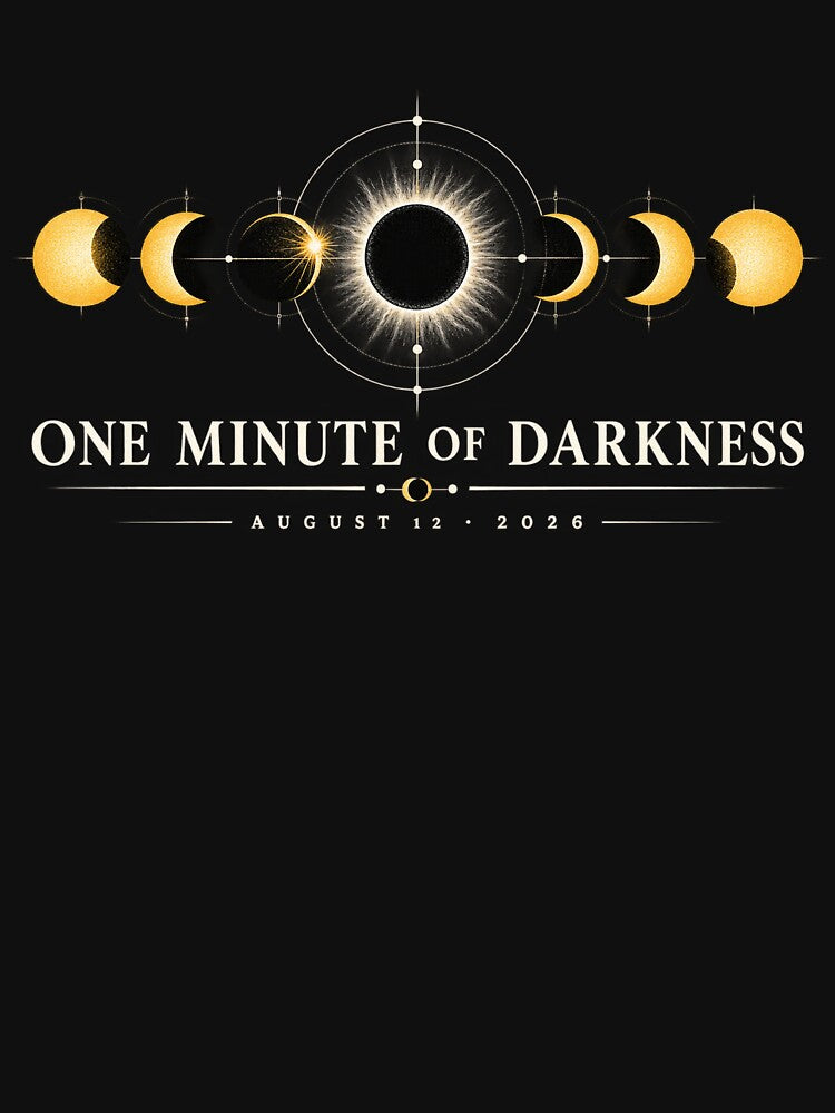 One Minute of Darkness – Total Solar Eclipse Spain 2026 Astronomy by ChicClicker