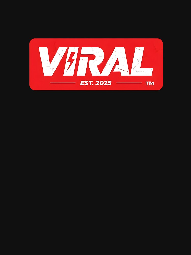 VIRAL Box Logo Streetwear T-Shirt - Hypebeast Minimalist Tee by MegzDesign