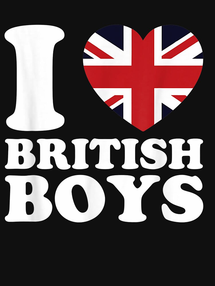 I Love British Boys by Mellershop